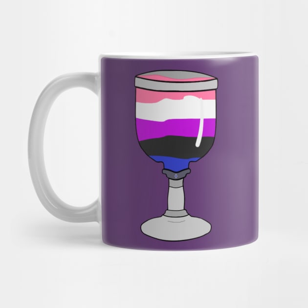 Genderfluid Goblet by ExistingTM